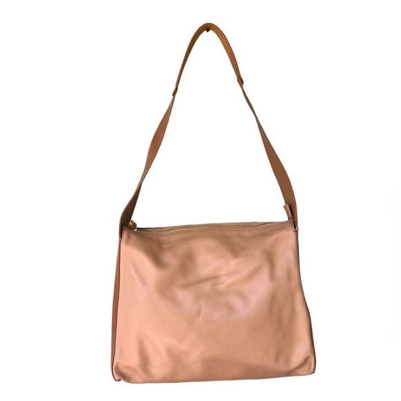 FRAME Two Textured shoulder bag in tan leather - Picture 7 of 16